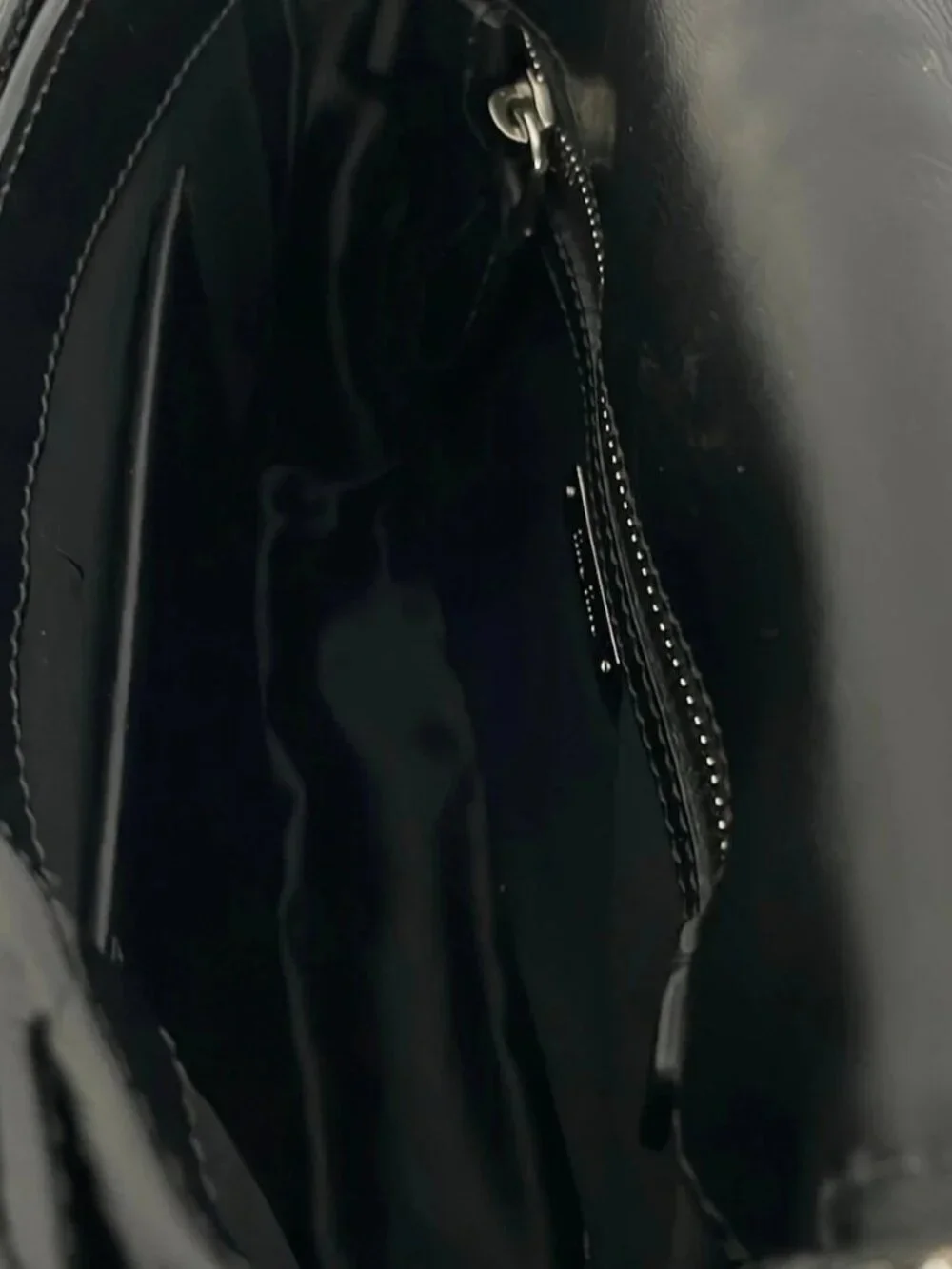 miumiu Black Leather Shoulder Bag